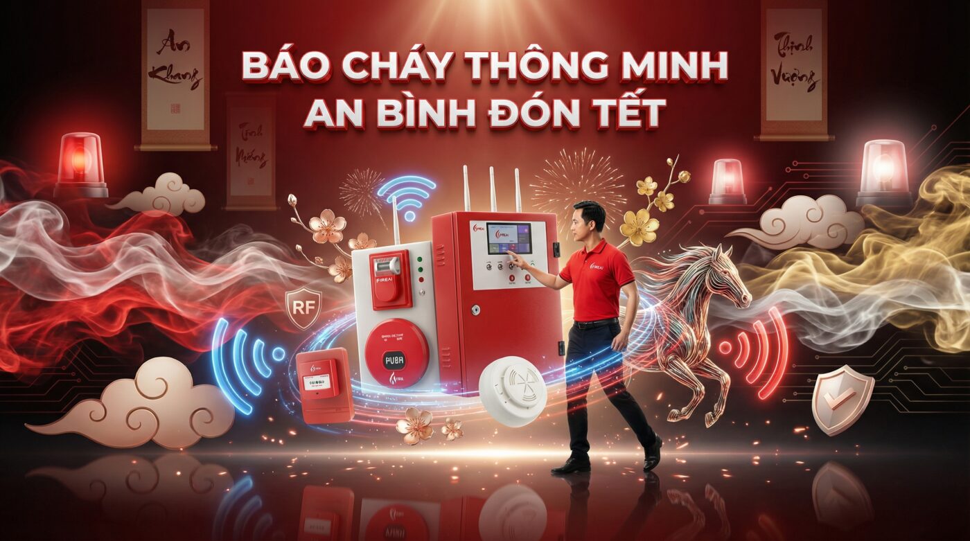 hệ thống báo cháy không dây