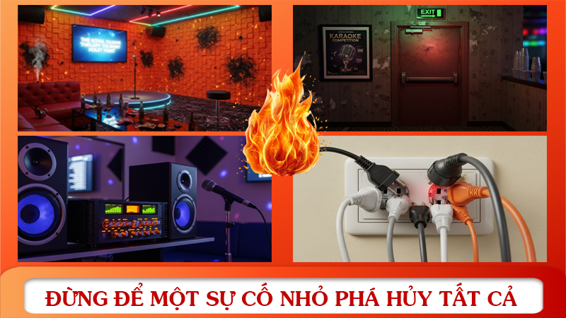 Những nguy cơ cháy nổ tại quán karaoke