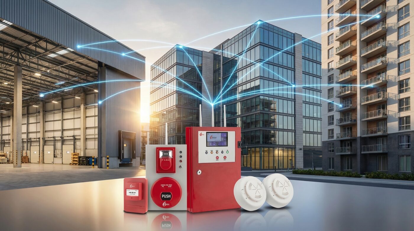 Giải pháp báo cháy không dây toàn diện