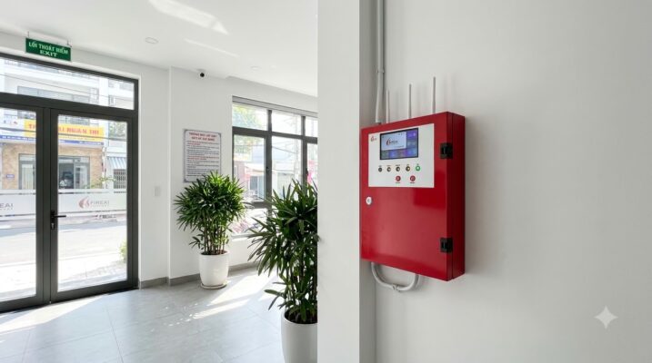 tủ trung tâm báo cháy không dây