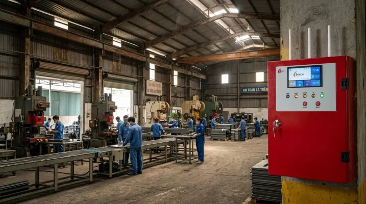 Hệ thống báo cháy không dây lắp đặt tại nhà xưởng Việt Nam