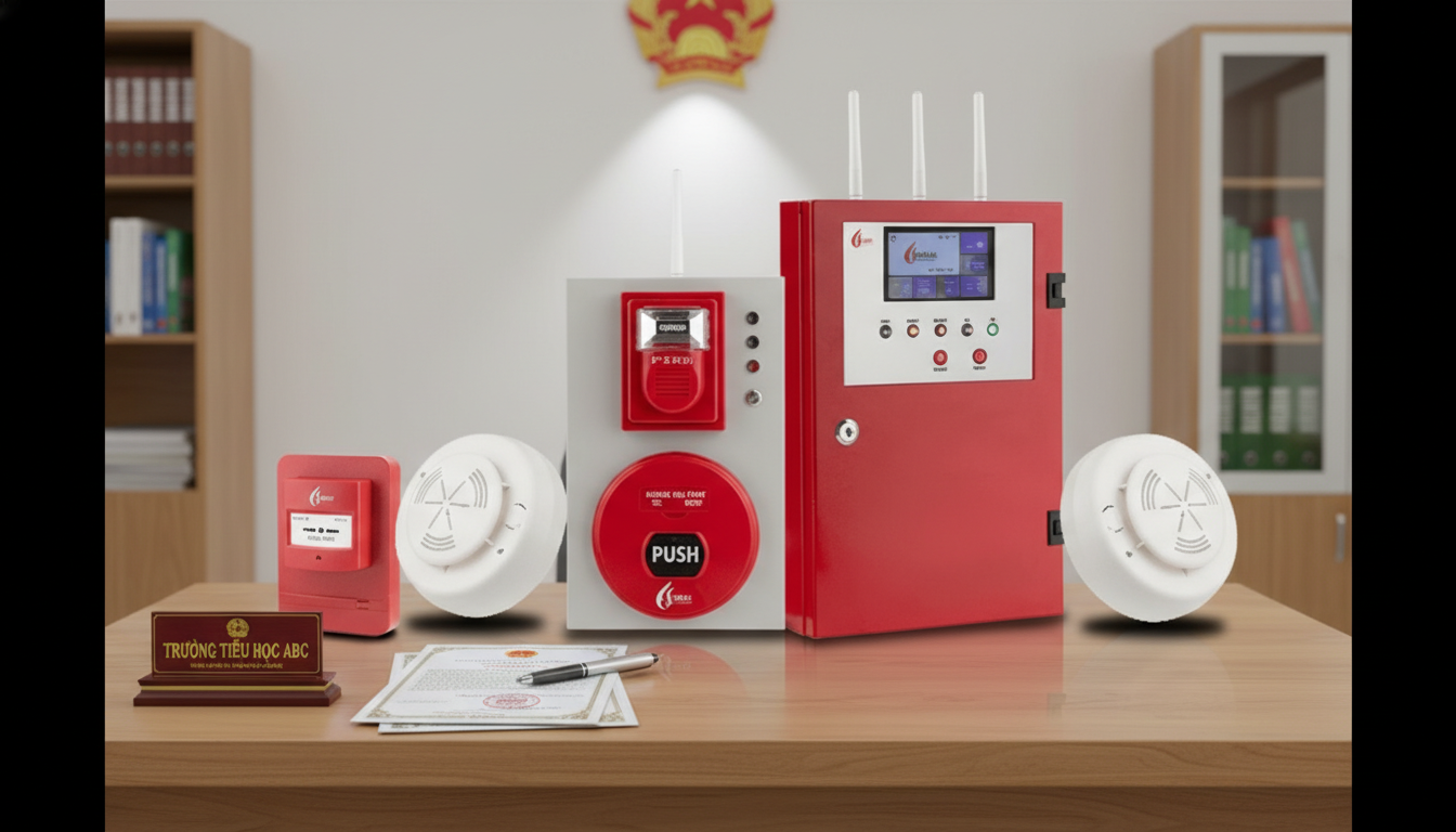 Hệ Thống Báo Cháy Tự Động Đạt Chuẩn TCVN 3890: Giải Pháp Bảo Vệ Tài Sản Cho Doanh Nghiệp